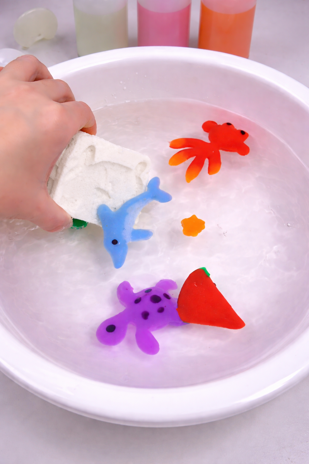 Kit Mágico Agua Moldes Pintura Niños