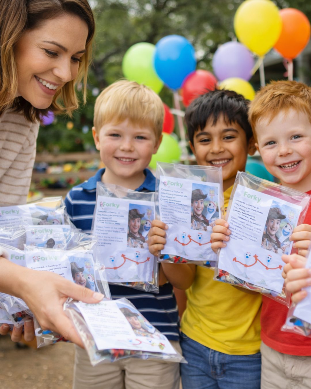 Sorpresas de Cumpleaños "Crea tu Forky de Toy Story 4!"