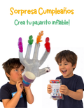 Sorpresas de Cumpleaños "Crea tu Pajarito Inflable"!