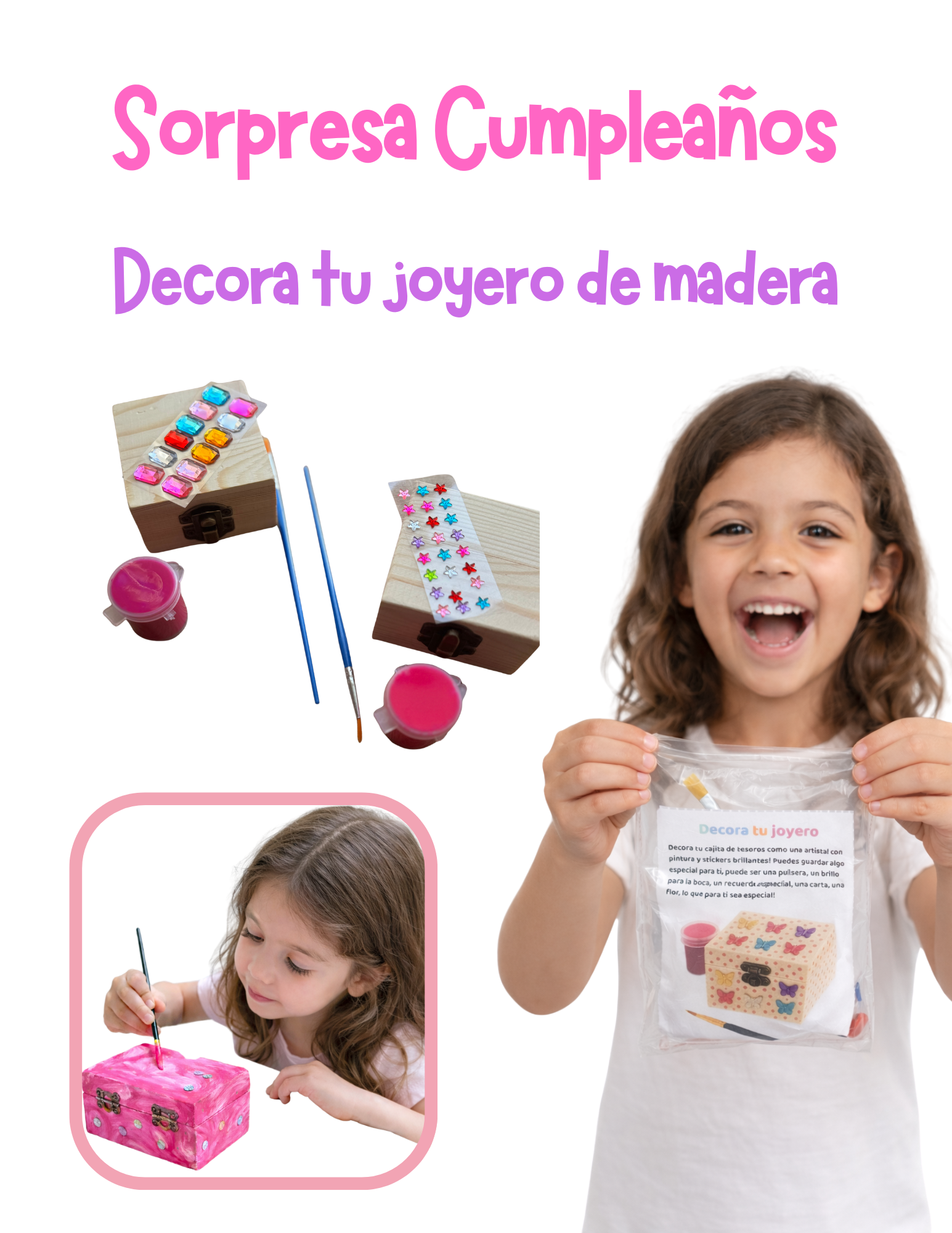 Sorpresas de Cumpleaños Decora tu Joyero!