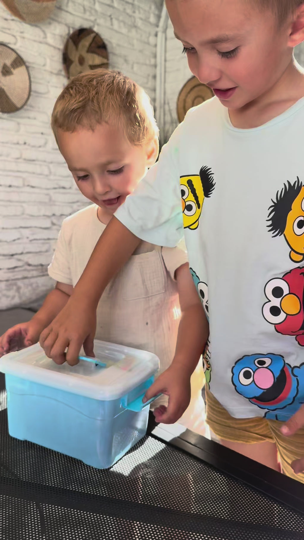 Kit Mágico Agua Moldes Pintura Niños